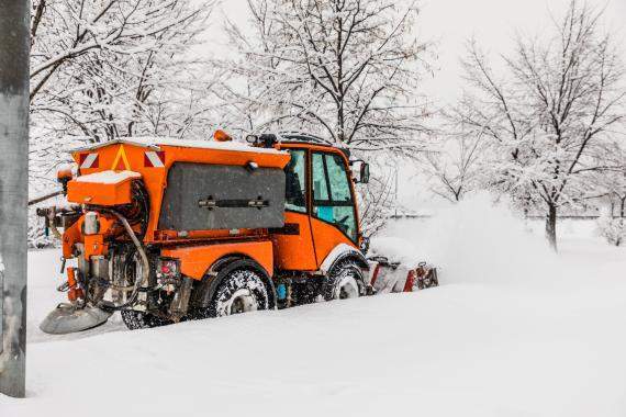 The benchmark in institutional snow removal